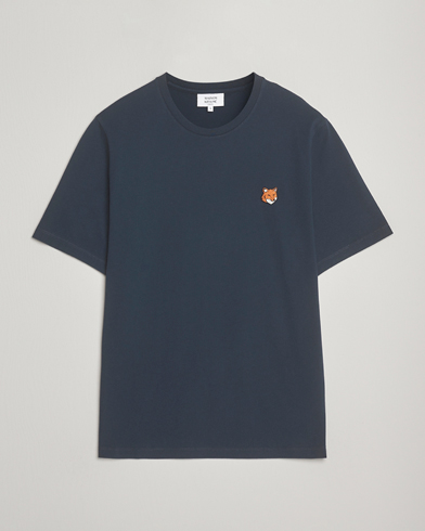 Maison Kitsuné Fox Head T-Shirt Classic Navy – Sininen