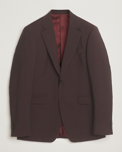 Tiger of Sweden Justin Wool Suit Blazer Triumph Steel – Punainen