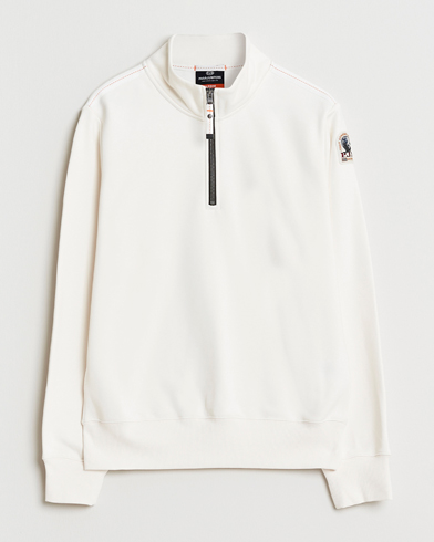 Parajumpers Broad Peak Super Easy Half Zip Sweatshirt Purity – Valkoinen