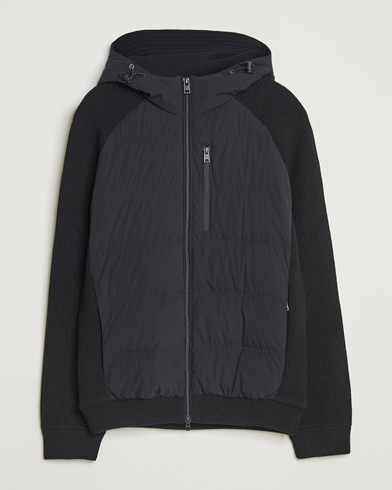 Woolrich Matt Stretch Hybrid Jacket Black – Musta