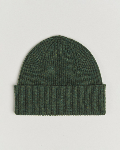 Robert Mackie Clyde Lambswool Beanie Green – Vihreä