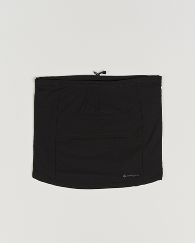 Snow Peak Breathable Insulated Neck Warmer Black – Musta