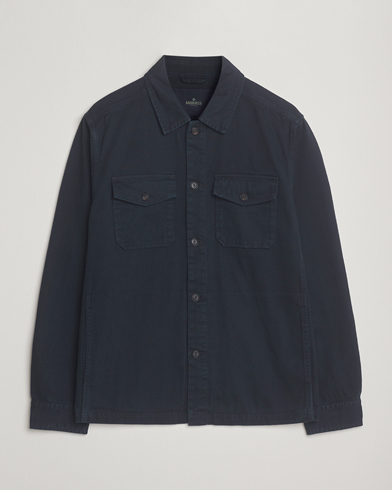 Morris Alain Twill Shirt Jacket Old Blue – Sininen