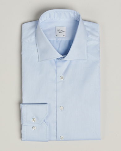 Stenströms Regular Fit Cotton Twill Shirt Blue – Sininen