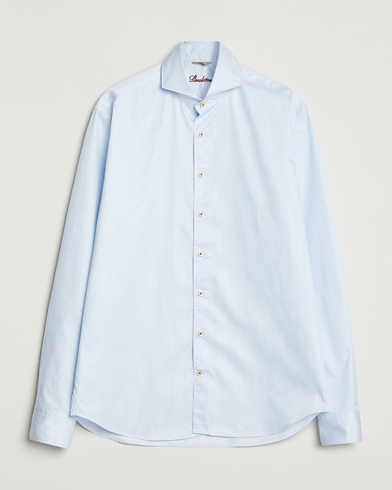 Stenströms Regular Fit Pinstriped Casual Shirt Light Blue – Sininen
