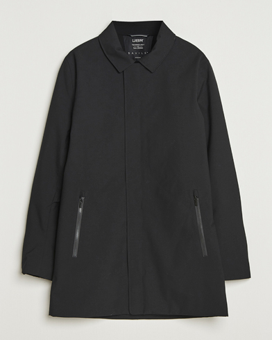 UBR Regulator Coat Savile Black Wool – Musta