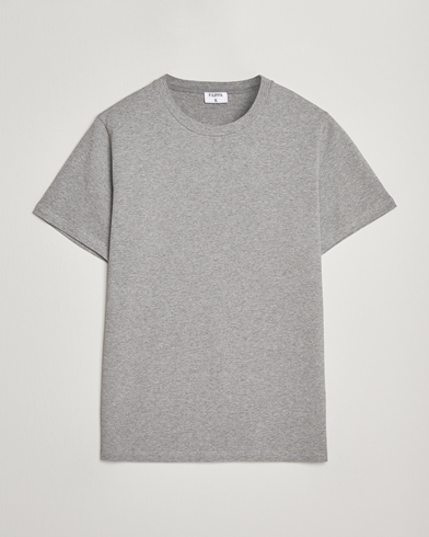 Filippa K Soft Lycra T-Shirt Mid Grey Melange – Harmaa