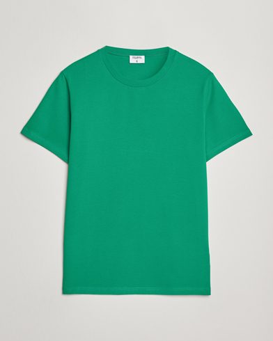 Filippa K Soft Lycra T-Shirt Apple Green – Vihreä