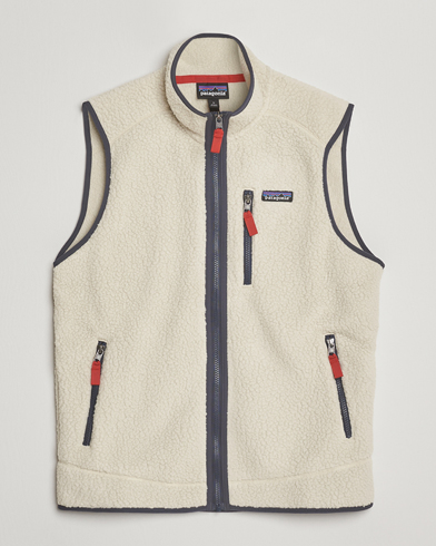 Patagonia Retro Pile Vest Pelican – Valkoinen