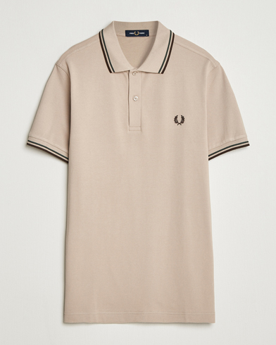 Fred Perry Twin Tipped Fred Perry Shirt Warm Oat – Beige
