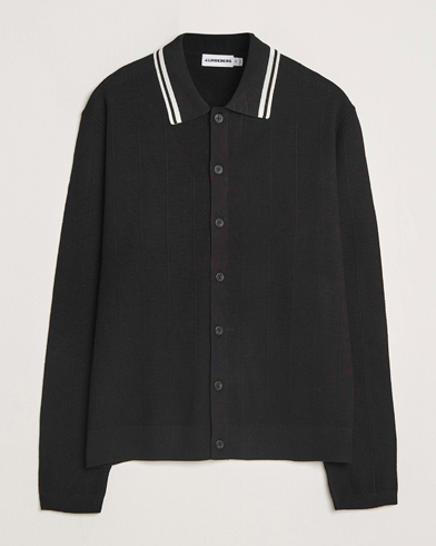 J.Lindeberg Willem Structured Cardigan Black – Musta
