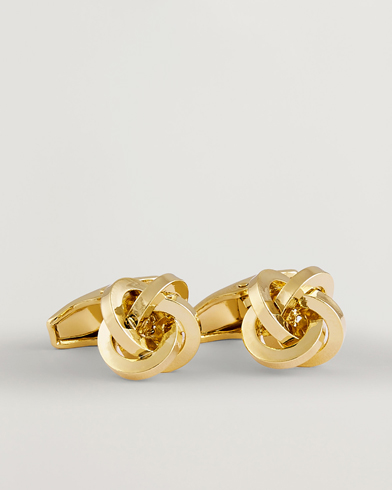 Amanda Christensen Knot Cufflink Gold – Kulta