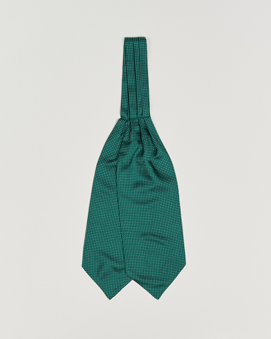 Amanda Christensen Silk Twill Micro Dot Ascot Bottle Green – Vihreä