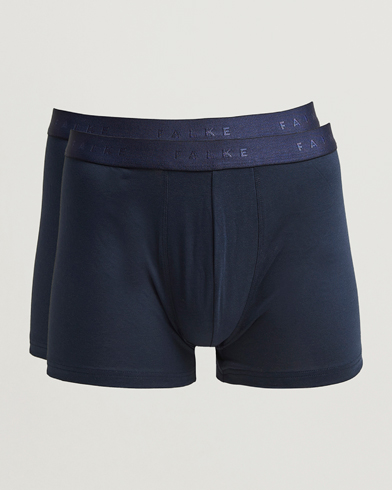 Falke 2-Pack Cotton Boxer Briefs Midnight – Sininen