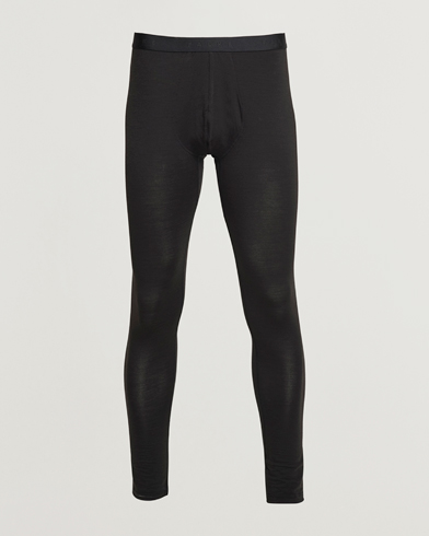 Falke Clima Wool Long Tights Black – Musta