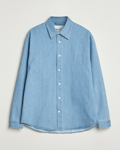 NN07 Casper Denim Overshirt Blue – Sininen