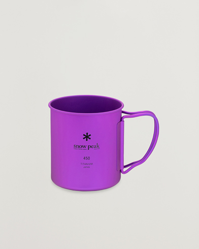Snow Peak Single Wall Mug 450 Purple Titanium – Liila
