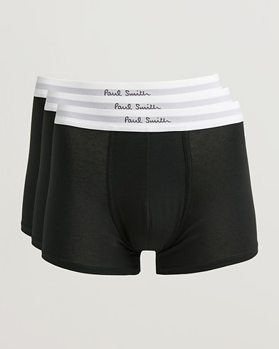 Paul Smith 3-Pack Trunk Black – Musta
