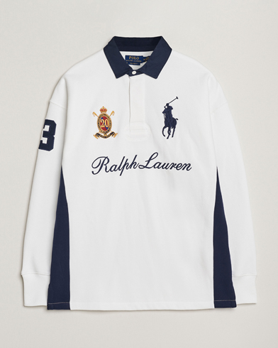Polo Ralph Lauren Big Pony Rugby Sweater White – Valkoinen