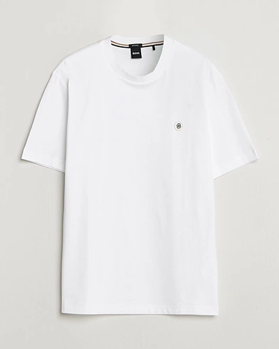 BOSS BLACK Taut Regular Fit T-Shirt White – Valkoinen