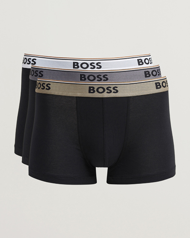 BOSS BLACK 3-Pack Trunk Black – Musta