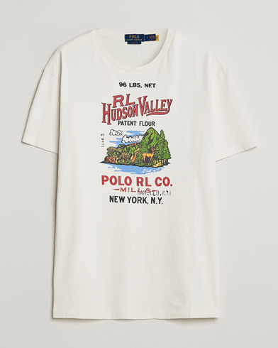 Polo Ralph Lauren Printed T-Shirt Nevis – Valkoinen