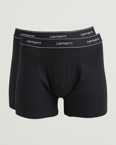 Carhartt WIP 2-Pack Cotton Trunks Black – Musta