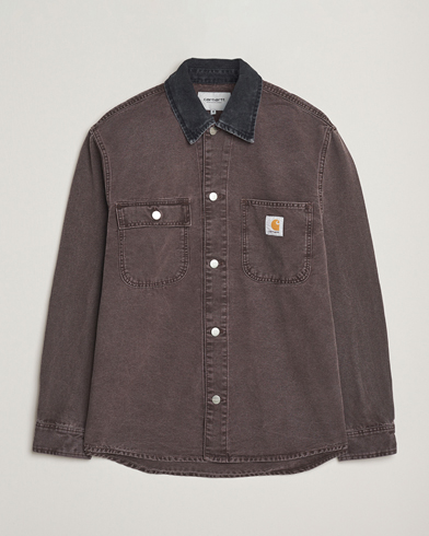 Carhartt WIP Mitch Dusky Canvas Overshirt Palisander – Liila