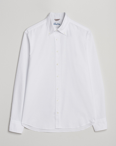 Stenströms Regular Fit Oxford Shirt White – Valkoinen