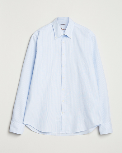 Stenströms Regular Fit Oxford Shirt Blue/White – Sininen