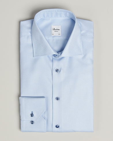 Stenströms Regular Fit Contrast Shirt Light Blue – Sininen