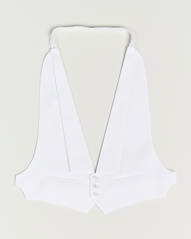 Stenströms Evening Waistcoat White – Valkoinen