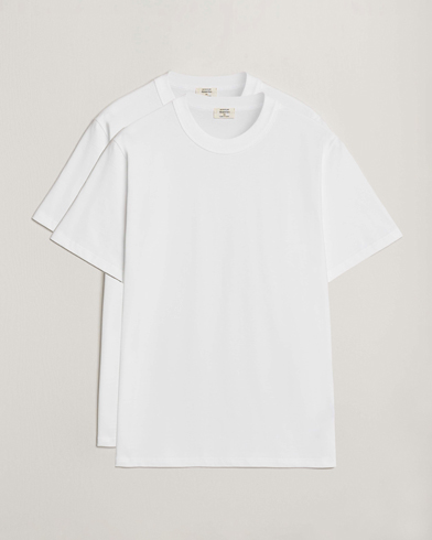 Armor-lux 2-Pack Heritage Callac T-Shirt White/White – Valkoinen