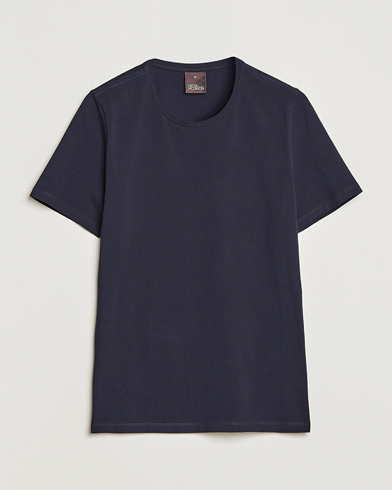 Oscar Jacobson Kyran Cotton T-Shirt Navy – Sininen