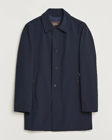 Oscar Jacobson Johnson Coat Navy – Sininen