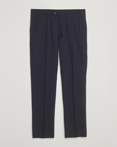 Oscar Jacobson Dandy Wool Trousers Blue – Sininen