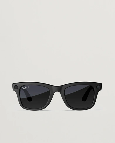 Ray-Ban Wayfarer Meta 53 Sunglasses Matte Black – Musta