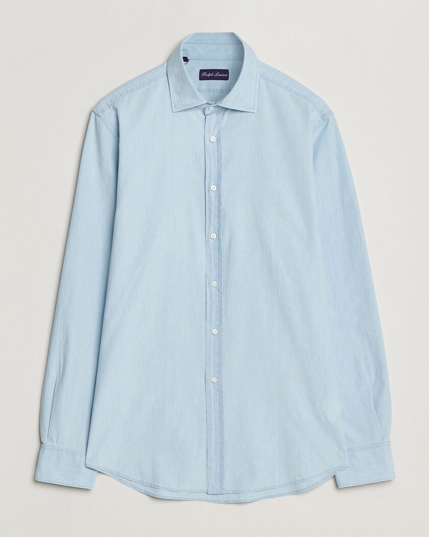 Ralph Lauren Purple Label Cooper Work Shirt Medium Wash – Sininen
