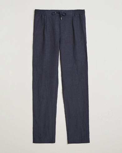 Ralph Lauren Purple Label Dorset Drawstring Trousers Chairman Navy – Sininen