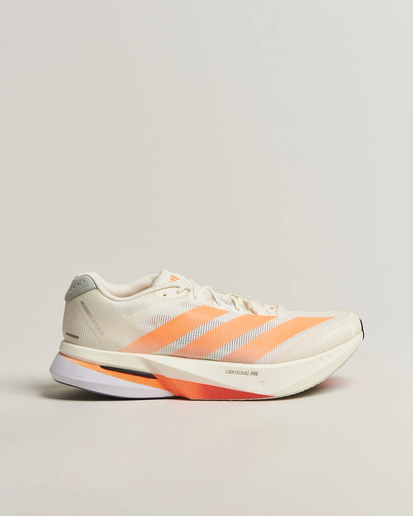 adidas Performance Adizero Boston 13 White/Orange – Valkoinen