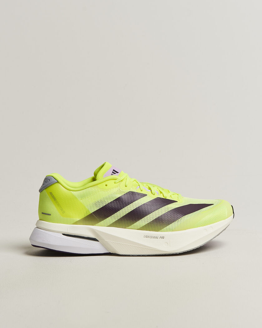 adidas Performance Adizero Boston 13 Yellow/Black – Keltainen