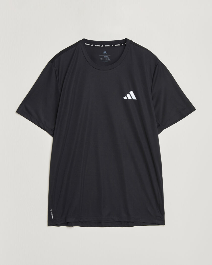 adidas Performance Running T-Shirt Black – Musta