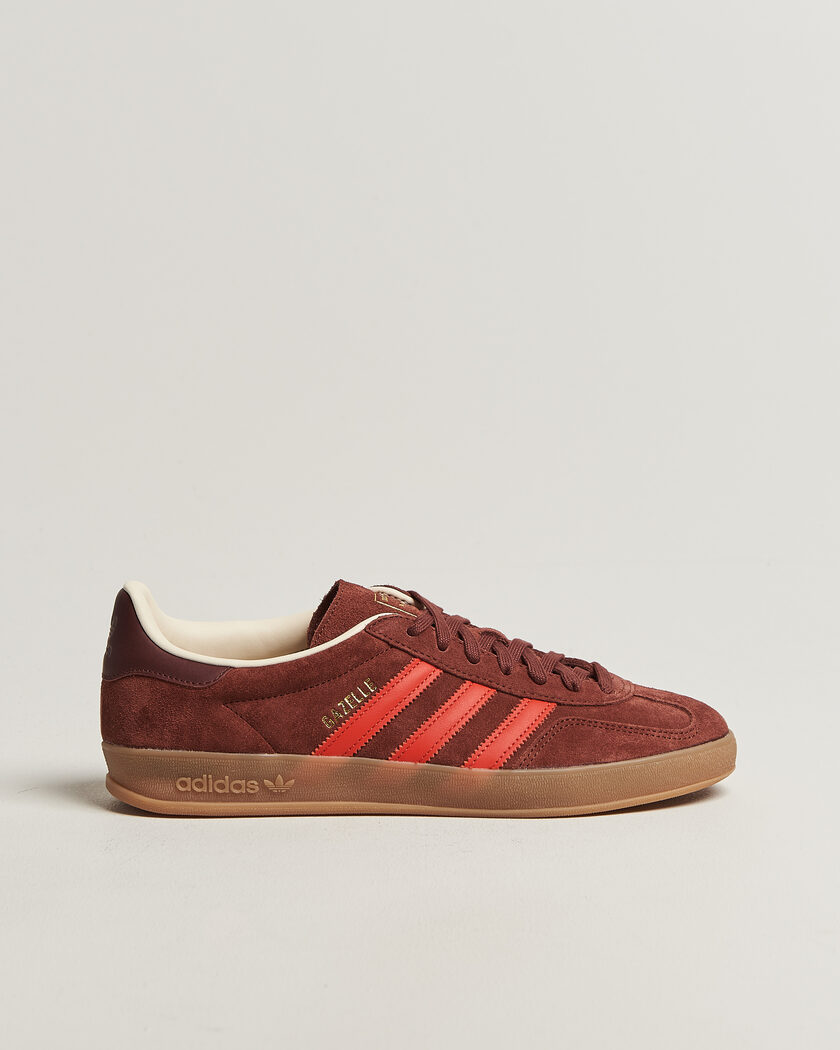 adidas Originals Gazelle Indoor Sneaker Brown/Red – Punainen