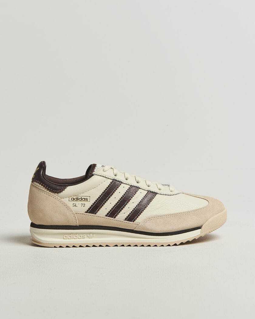 adidas Originals SL 72 RS Sneaker Off White/Brown – Valkoinen