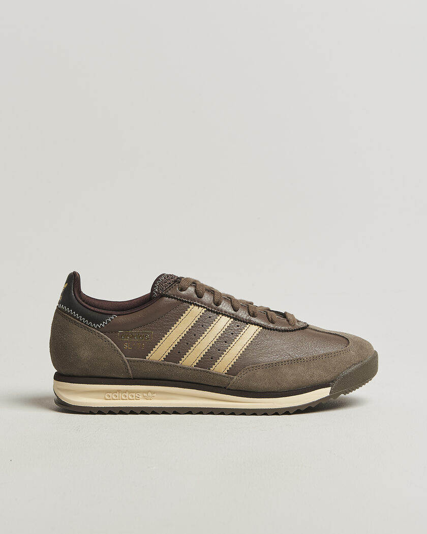 adidas Originals SL 72 RS Sneaker Brown/White – Ruskea