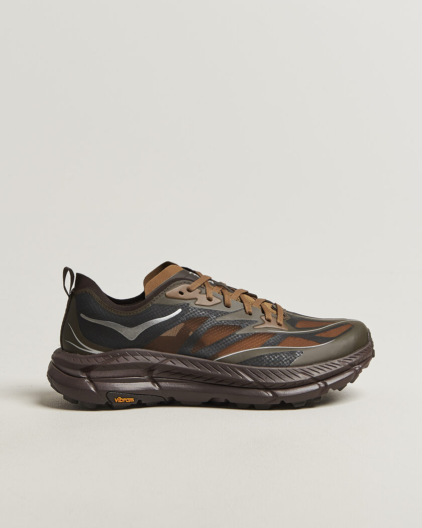 Hoka Mafate Speed 4 Lite Tree Bark/Cast Iron – Ruskea