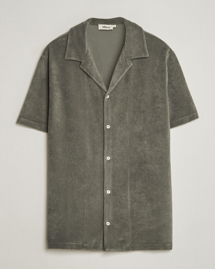 Altea Terry Bowling Shirt Olive – Vihreä