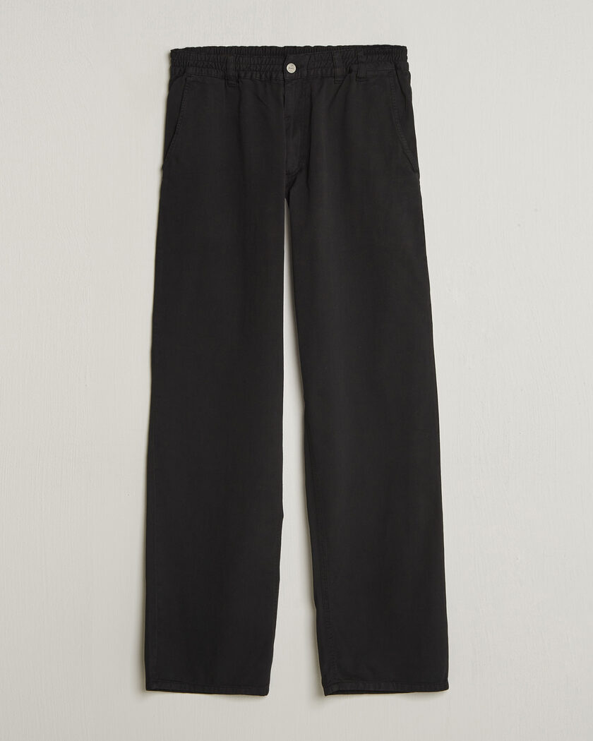Forét Clay Light Pants Black – Musta