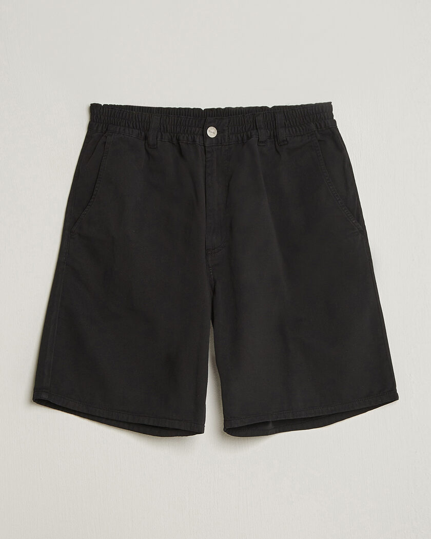 Forét Clay Light Shorts Black – Musta