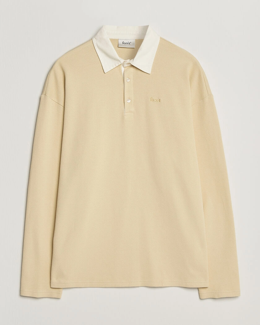 Forét Match Rugby Structured Sweatshirt Vintage Yellow – Keltainen